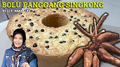 Cara mudah buat bolu panggang singkong, enak empuk super lembut top markotop anti gagal - Durasi: 10.05. 
