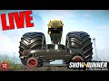 SnowRunner LIVE: NEW CONSOLE & PC MODS! THE MONSTER BUS, 2nd Gen Dodge, NEW Ford F250 6.7, & MORE!