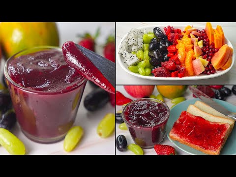Mixed Fruit Jam | Homemade Mixed Fruit Jam Recipe |