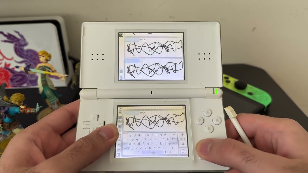 How To Test DS Lite Buttons and Touchscreen Without a Game - YouTube