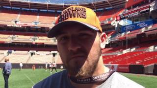 Browns rookie linebacker Scooby Wright