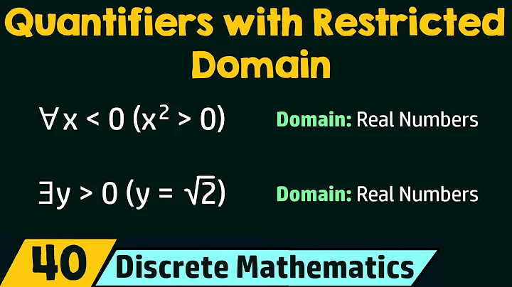 Quantifiers with Restricted Domain