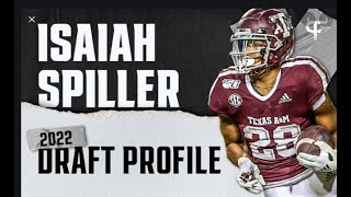 Madden Collegiate Corner ; Isaiah Spiller of The Texas A\&M Aggies