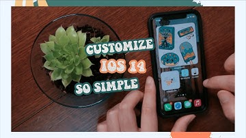 Customize"IOS 14" - IPHONE X simply with widgetsmith & colorwidget| Thay đổi Widget trên IOS14
