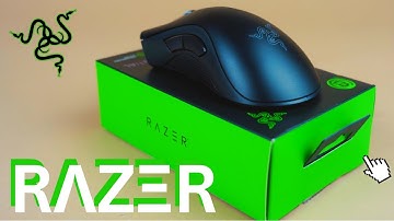 Unboxing Razer Deathadder Essential Black - Wired Gaming Mouse Optical Sensor & 6400 Dpi