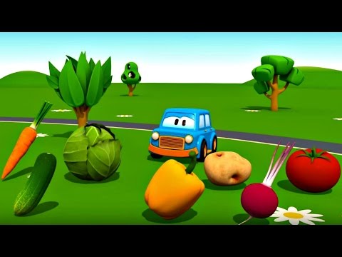 Eğitici çizgi film - Akıllı arabalar - Sebzeler - Türkçe