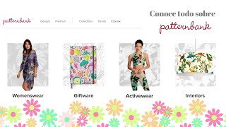 Vende tus Diseños en PatternBank - Qué es y Cómo funciona la plataforma.