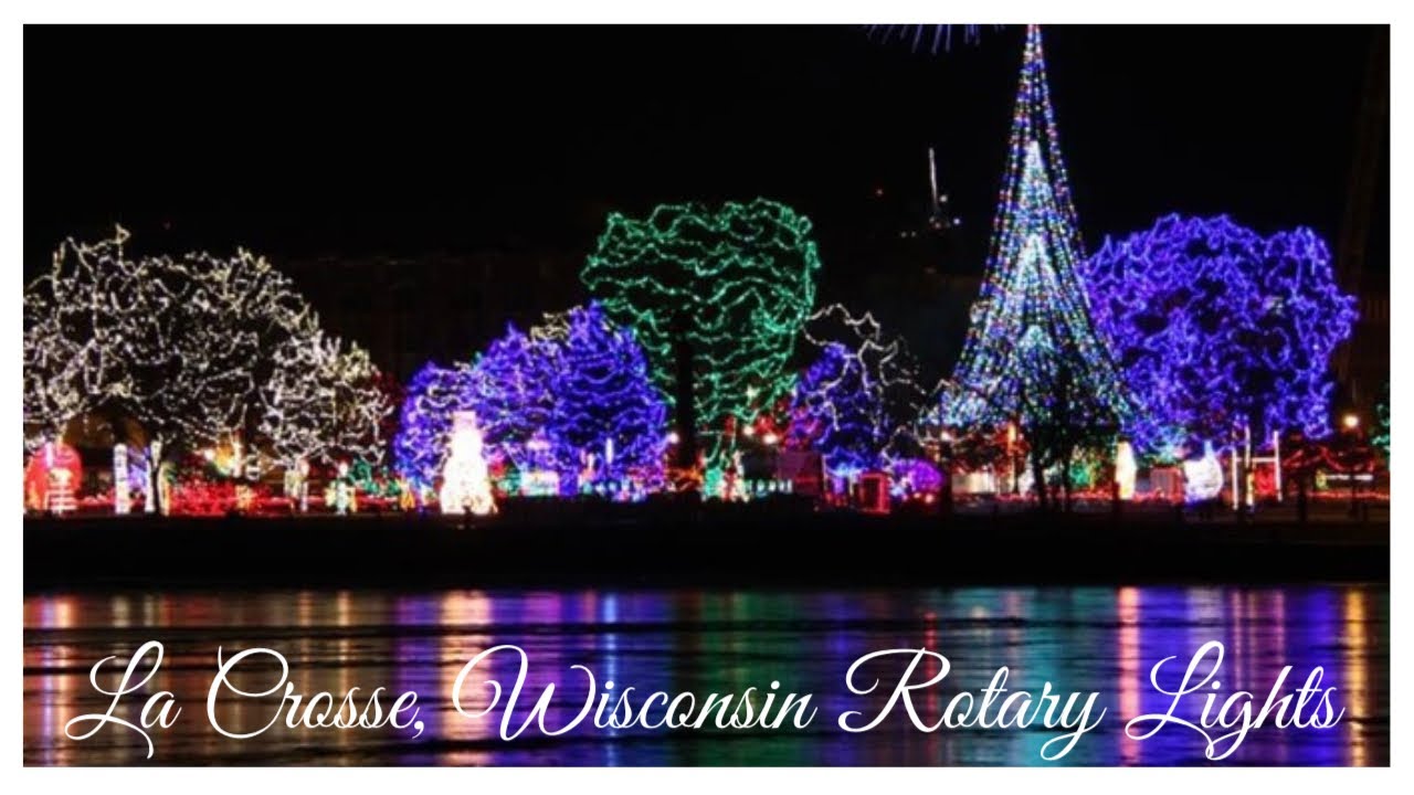 La Crosse WI Rotary Lights 2022 Tour Christmas Lights Holiday