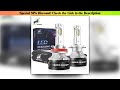 Hands-on DAWNKNIGHT K7C 4300K H7 H4 H11 Led Lamp 3 Copper Tube Led Lights For Car H1  HB3 9005 HB4•
