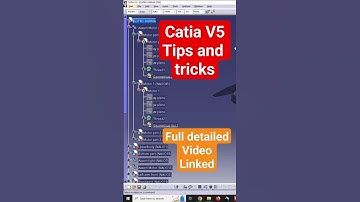 CATIA V5 - Tips and Tricks - Assembly Design #shorts #shortvideo