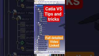 CATIA V5 - Tips and Tricks - Assembly Design #shorts #shortvideo screenshot 3