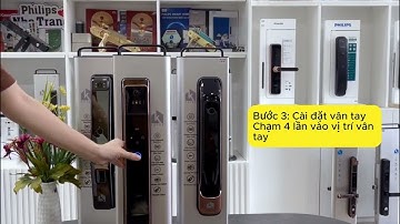 HƯỚNG DẪN CÀI ĐẶT KHÓA VÂN TAY CỬA GỖ VÀ APP USMARTGO