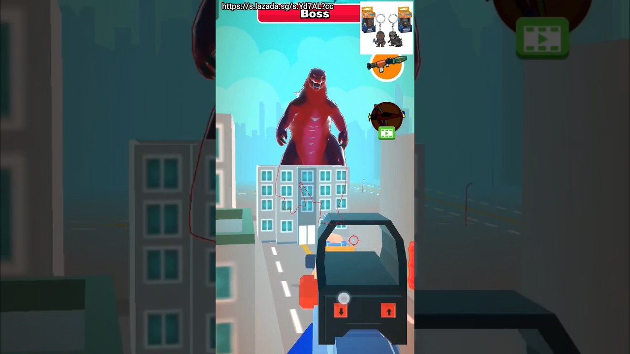 Giant Wanted: AK47 vs Final Boss Magma Godzilla