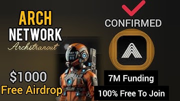 Free $1,200 Arch Network Testnet Airdrop  - Full Guide