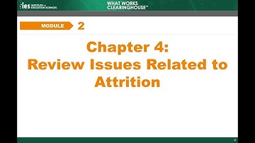 WWC Online Training, Module 2: Attrition, Part 4