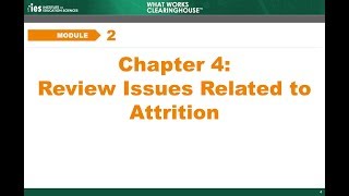 Famous WWC Online Training, Module 2: Attrition, Part 4 Profile