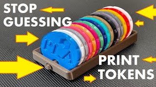 These Useful 3D Printed Tokens will make your life a lot easier! GUARANTIED!!!