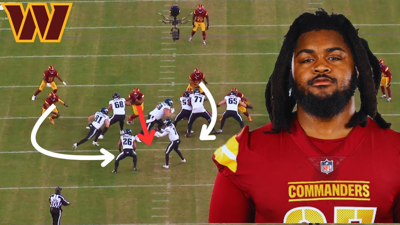 Commanders Rookie Jer'Zhan Newton Has Generational Potential... | Film Analysis |