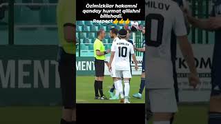 O'zbekistonlik futbolchi va hakam. | Uzpfl superliga refere respect football asian u20 cup Uzbek |