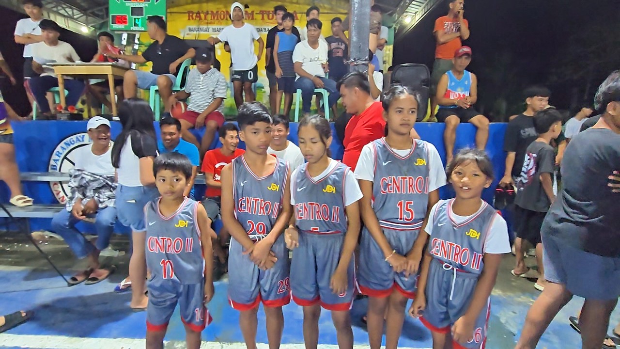 First Game Kasama Ang Mga Bata