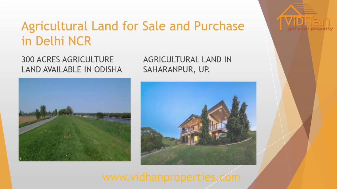 Agricultural Land for Sale and Purchase in Delhi NCR YouTube