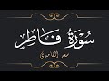 سعد الغامدي سورة فاطر     