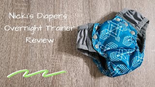 Nicki's Diapers Overnight Training Pants Review + Fit on Toddler