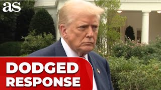 Trump FREEZES when asked why it took 7 YEARS TO CUT EPSTEIN from Mar-a-Lago