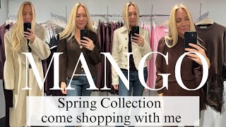 MANGO SPRING SHOPPING HAUL TRY ON COME SHOPPING WITH ME TO MANGO