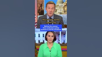 Behind the scenes: How moderates quietly pushed to end the shutdown