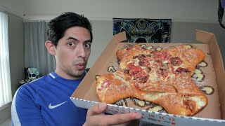 Lets Have Lunch Ep. 156 New Pizza Calzone from Little Ceasars!