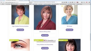 Create Member Directory Listing: The Sisterhood of Happiness