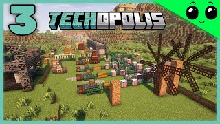 Expanding My Base in Modded Minecraft | Techopolis Ep 3