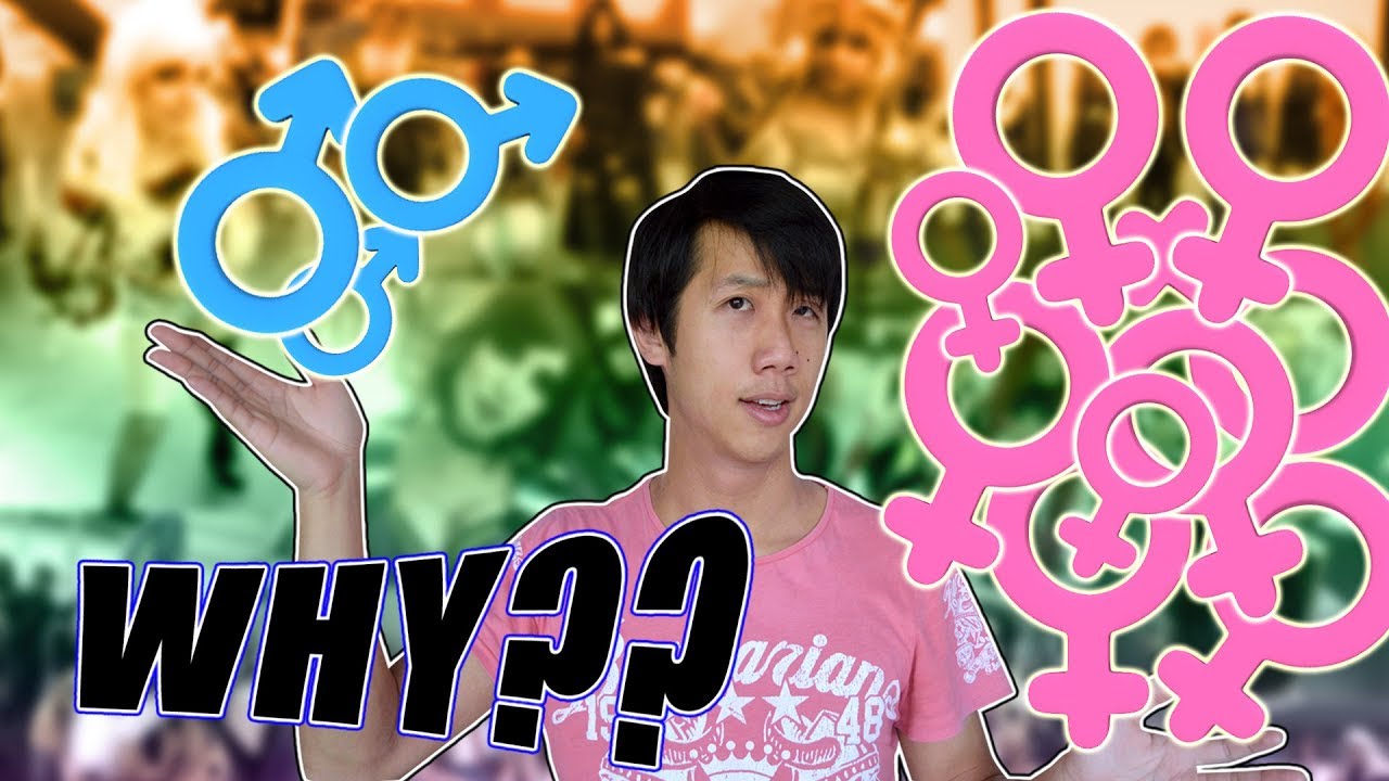 Why are there more GIRLS in cosplay?