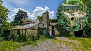 Beautiful Old Abandoned property with a Car Graveyard!  What happened here??