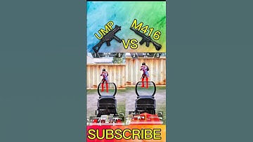 ump vs m416 Damage Test in 4.0 Update | #zodking #bgmi #pubgmobile #pubg #viralshort