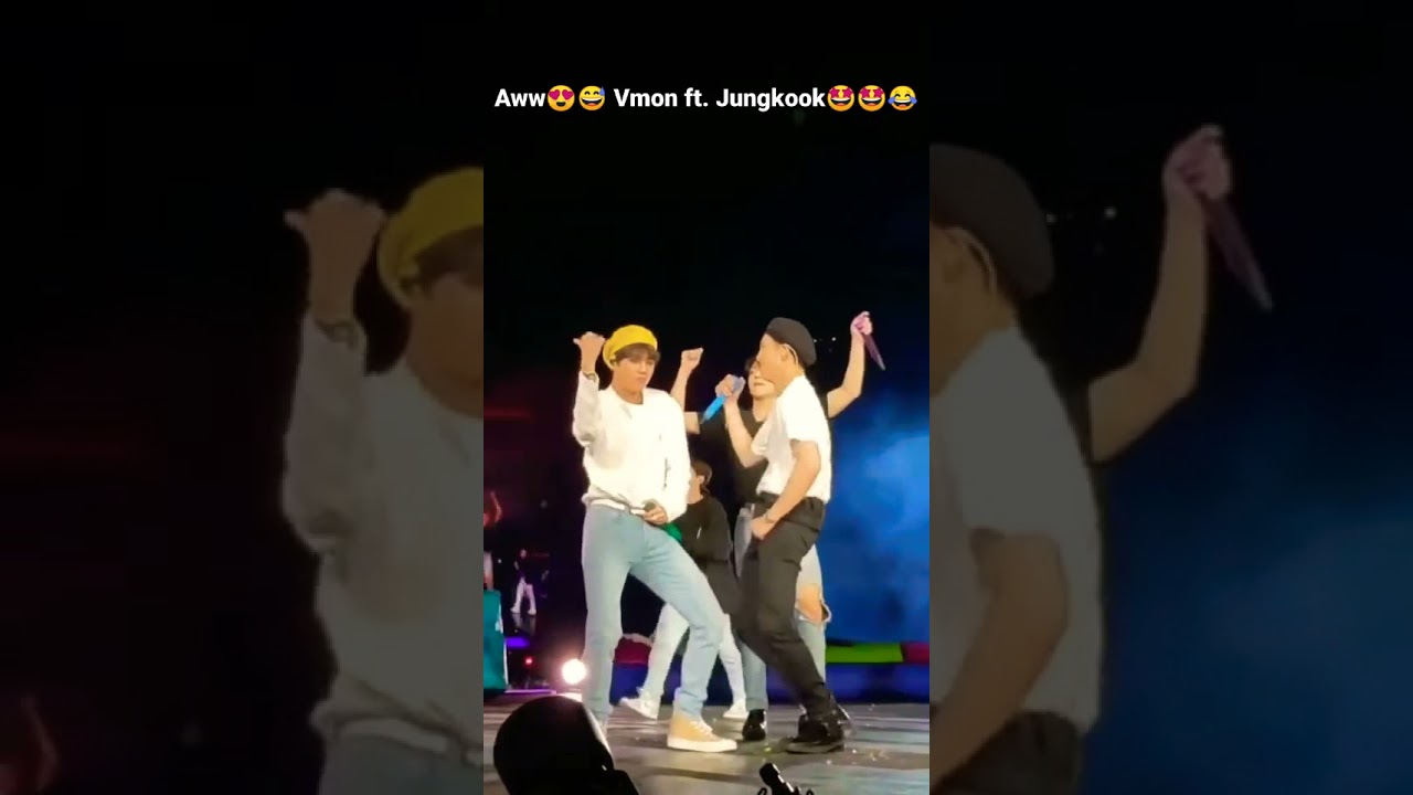 Wow 😳😂  Vmon ft. Jungkook😅😅😅🥵🥵💥💥  