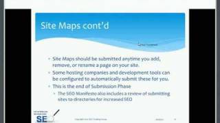 SEO Basics 5/6: How to submit sitemaps to search engines.