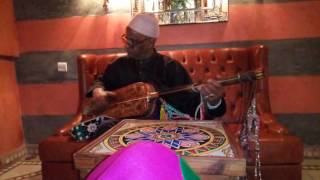 Gnawa M3alem Mahjoub   " Soleiman Palace Marrakech "