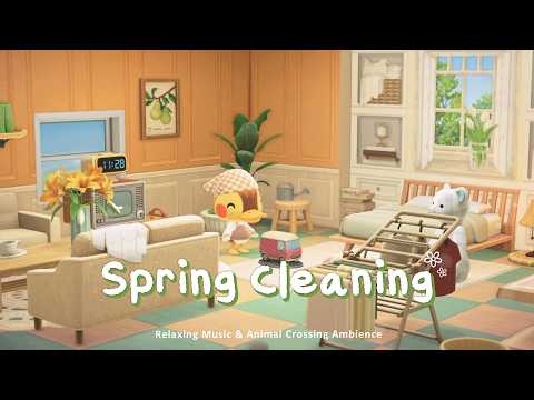 Spring Cleaning 🧺 Laid-back Jazzy Chillhop for Studying & Reading | Animal Crossing Ambience