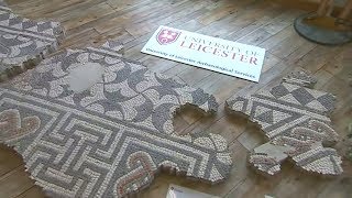 Roman Mosaic goes on public display - University of Leicester