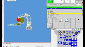 Palletizing Simulation using Kawasaki Robotics K-SPARC & K-ROSET
