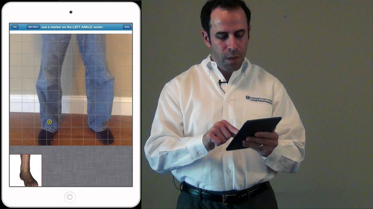 1st PostureScreen app naranja