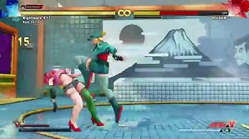 STREET FIGHTER 5 Lucia Mixup Combo