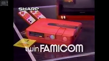 𝗦𝗵𝗮𝗿𝗽 𝗧𝘄𝗶𝗻 𝗙𝗮𝗺𝗶𝗰𝗼𝗺 / シャープツインファミコン (Sharp, Japan, 1986) [Commercial/Advert]