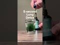 This is a 5 Second Lung Detox!