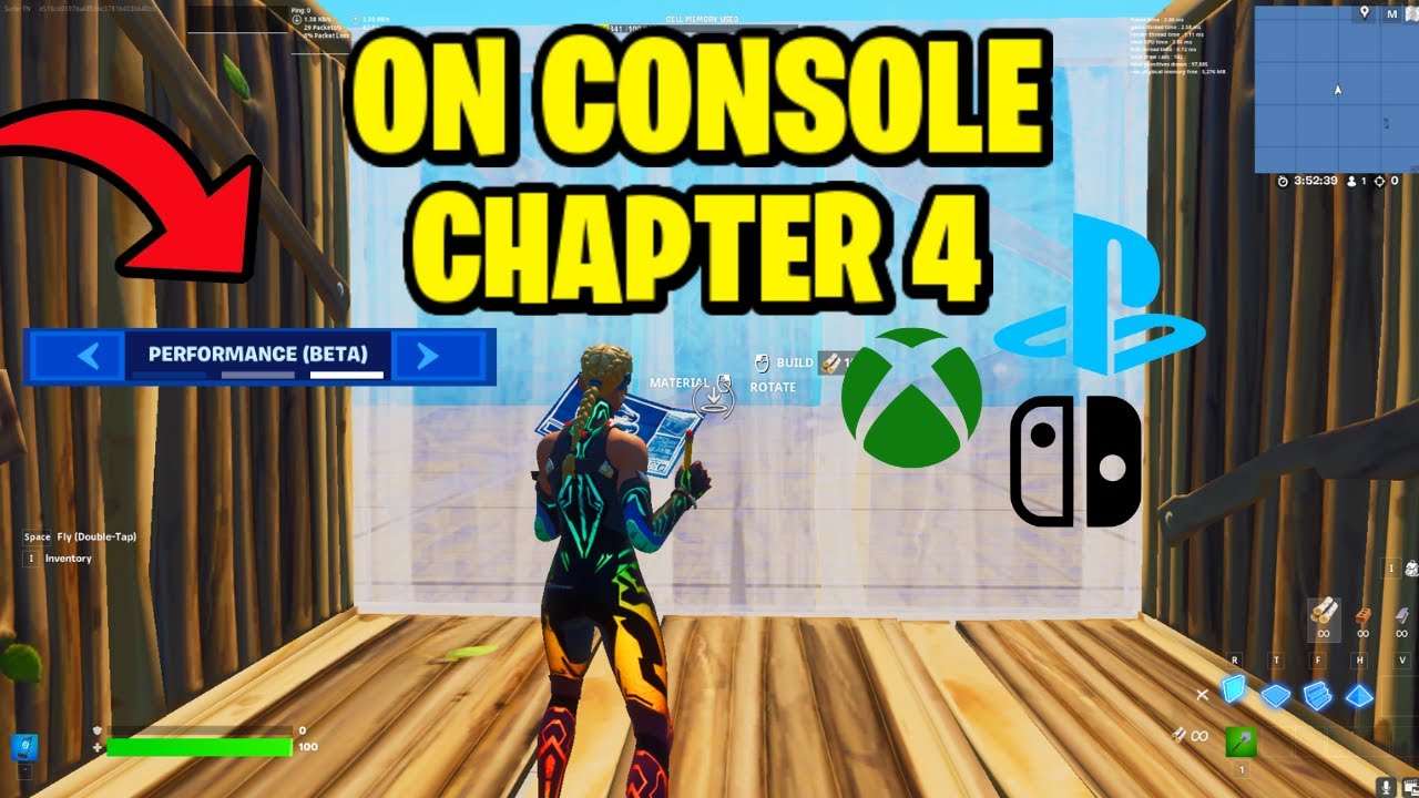 How to Get PERFORMANCE MODE on CONSOLE in Fortnite 2022! (XBOX/PS4/PS5) 