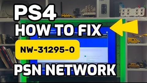 How To Fix PS4 Error NW-31295-0 Cannot Connect to a Wi-Fi Network is too Weak