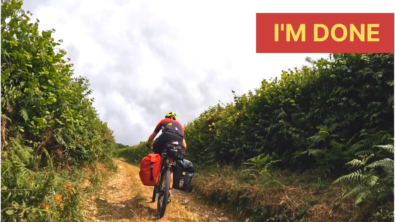 Bikepacking the East Devon Trail Day 3 Take me home, I'm cooked