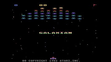 Galaxian [Atari 800] [Level: 1-7] [Score: 14200] [Full HD]